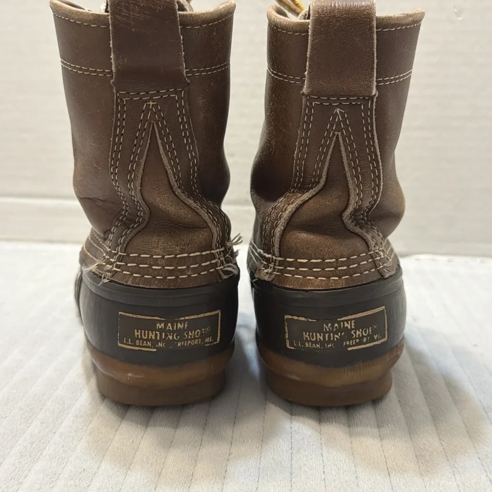 Vintage LL bean Hunting Shoe , Made In USA Maine Size 7